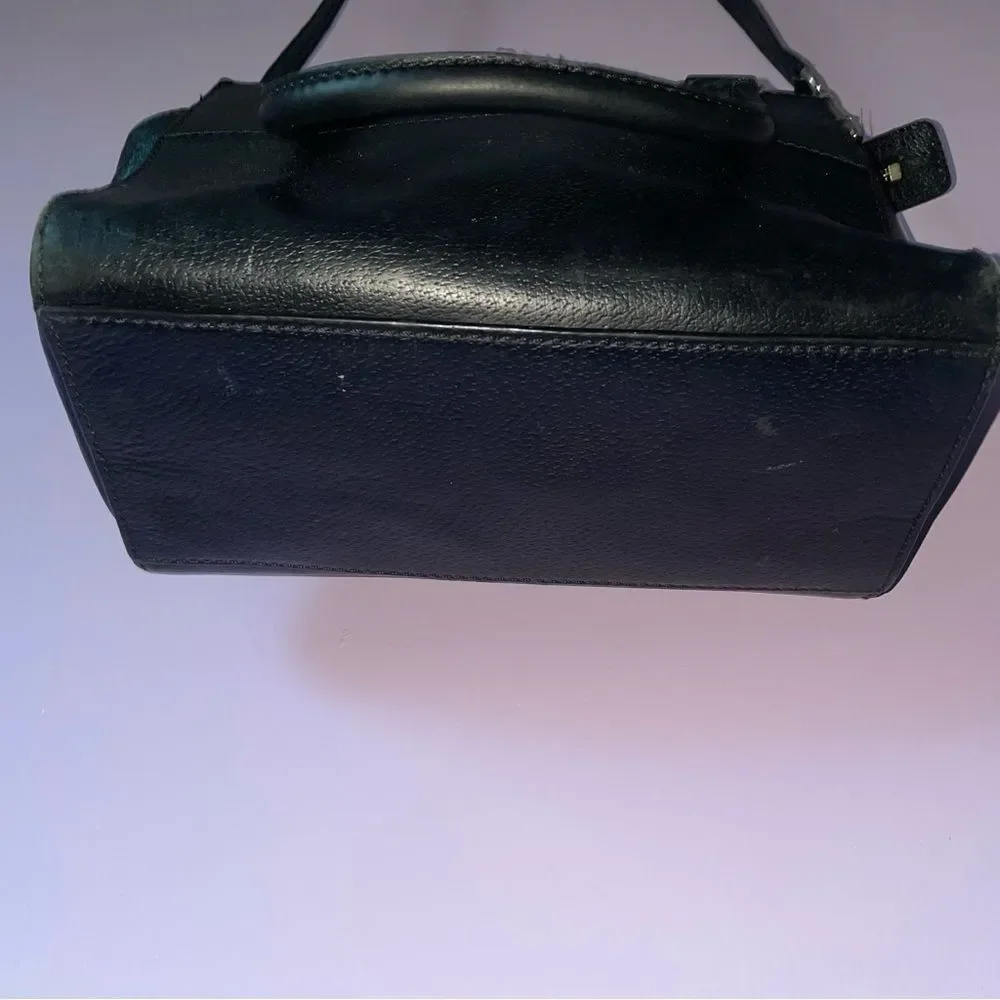 Kate Spade Grove Street Small Lana Satchel Black Leather Handbag